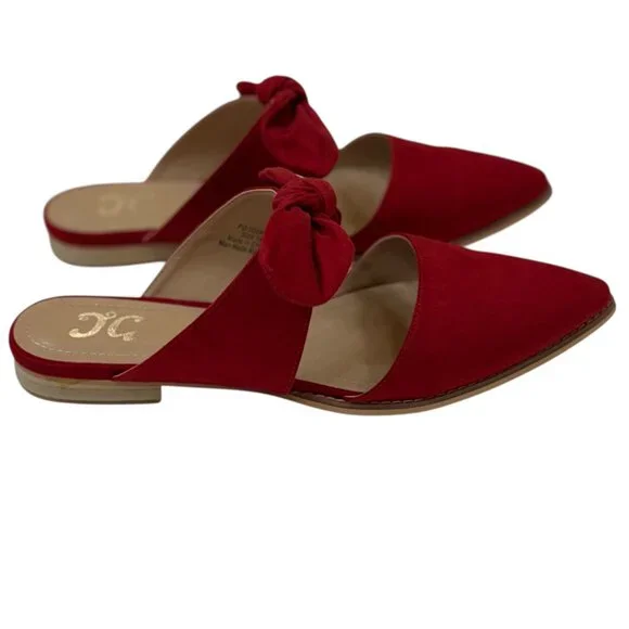 Journee Collection Telulah Bow Flat Mules (NWOB) - Picture 3 of 9